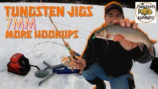 Jigging Jaw Jacker Rainbow and Brook Trout Ice Fishing Tips