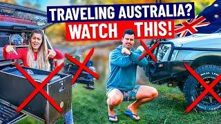 Worst 7 items/4wd mods to Take Travelling Australia