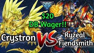 Crystron Vs Fiendsmith Ryzeal $20 Money Match Yu-Gi-Oh!