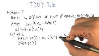 TD(1) Rule