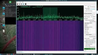 DragonOS FocalX Sending Text Messages Over the Air with HackRF (GnuRadio, HackRF-Minimodem-ImGui)