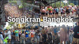 Songkran Bangkok, Thailand, #Waterfestival #Songkran2024 #Silom #Bangkok #ThaiNewyear