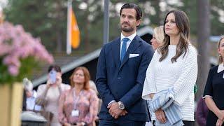 Pregnant Princess Sofia of Sweden visits Värmland with Prince Carl Philip