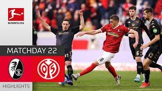 SC Freiburg - 1. FSV Mainz 05 1-1 | Highlights | Matchday 22 – Bundesliga 2021/22