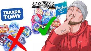 IS HASBRO PRO SERIES BEYBLADES BETTER THEN TAKARA TOMY CHO-Z AND GT EVOLUTION BEYBLADES?
