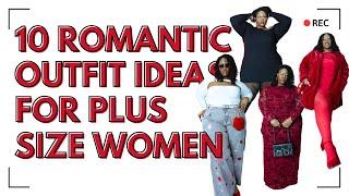 10 Plus Size Valentine's Day Outfit Ideas | Try On Haul | Date Night Outfits | Plus Size Fashion