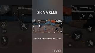 SIGMA RULE IN FREE FIRE || || NOBI FF #PART 1