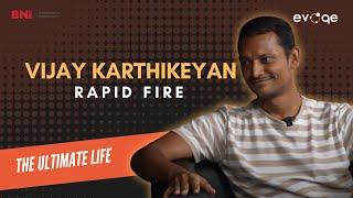 Tech insights, rapid-fire style with Vijay Karthikeyan| Interview by Jubran Siddique | Evoqe Digital