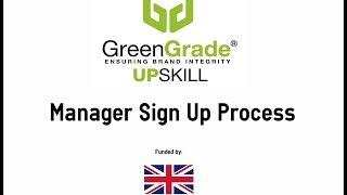 UpSkill Instructional Video - Manager Sign Up Process