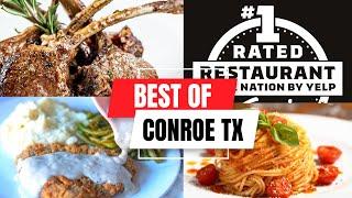 THE TOP 5 RESTAURANTS IN CONROE TX-Full Vlog