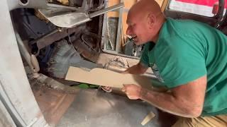1937 Lincoln Zephyr: Ian Roussel Is Finding Inspiration In The LIttle Things. Floor Fab Continues 
