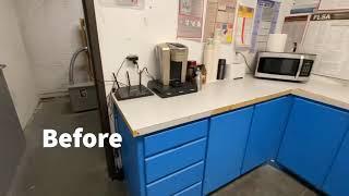 Warehouse Break Room Facelift