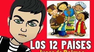 JUEGO DE PALMAS "Los 12 países" DONLUMUSICAL