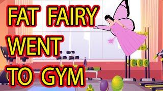 Fat Fairy Went To Gym | English Cartoon | Fairy Tales | Magical Stories |  MahaCartoon TV English