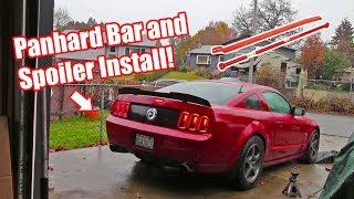 Installing an Adjustable Panhard Bar and Transforming my Mustang GT with a Custom Built Spoiler!