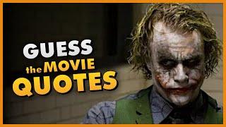 Guess The Movie - Quotes - Movie Quiz