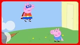 Peppa Super Pig vs Zombie Apocalypse. The Zombies are Attacking! Peppa Pig Funny Animation