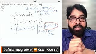 JEE Main 2024 Session 2 Crash Course | Definite Integration Lecture-1