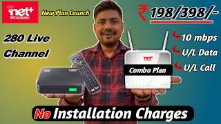 Netplus Fiber Plan Detailed | Netplus New Plan 198 | Kaise Lagaye Netplus Wifi & Android Tv Box