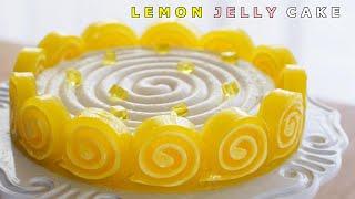 과즙미 폭팔~! 아름다운 마쉬멜로우 레몬 젤리 치즈케이크/ The most beautiful Marshmallow Lemon jelly cheesecake in the world