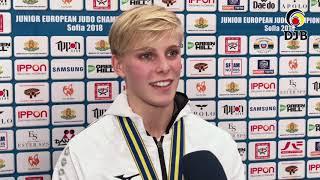 Judo-EM U21 in Sofia - Interview mit Bronzemedaillengewinnerin Marlene Galandi (-70 kg)