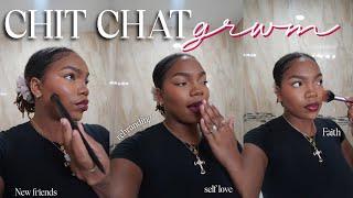 chit chat grwm: new friends, faith, 2024 recap & more | sincerely, Shalinda