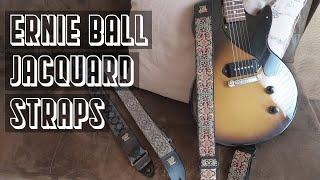 Ernie Ball | Jacquard Guitar Straps | Review