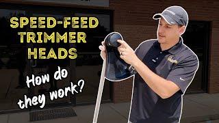 How Speed-Feed trimmer heads work.