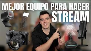 El Mejor Equipo para Empezar a Hacer Stream: Cámaras, Micrófonos, Luces y Más