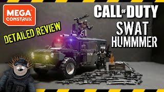 MEGA CONSTRUX CALL OF DUTY Knock Off [ SWAT Hummer ] Detailed Review