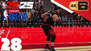 NBA 2K25 =My Career= [PC] (4K) EP28 {NBA Cup} {Celtics @ Bulls}