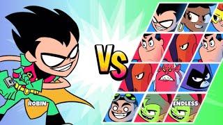 Teen Titans Go Jump Jousts 2 Robin vs All Who’s better fighter than Robin | Cartoon Network Games