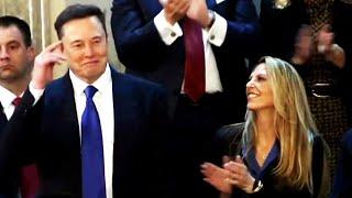 Woman Sitting Next to Musk at Trump's Speech Speaks Out