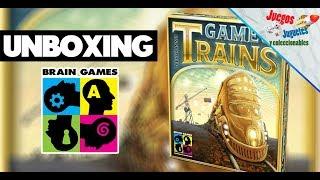 Unboxing juego de Trenes  juegos juguetes y coleccionables 