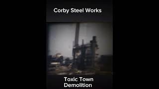 Corby Steel Works Demolition