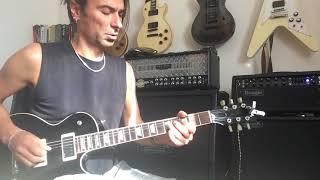 Empty Rooms guitar solo - Gary Moore cover - Gibson Les Paul Axcess @GaryMooreOfficial
