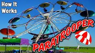 Setting Up the Paratrooper Ride