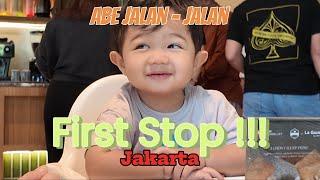 Birthday Trip : First Stop ! Jakarta dulu guys. Papi nya mau kondangan, Abe di hotel doang