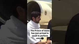 sheikh hamdan has just arrived in saudi arabia to perform umrah