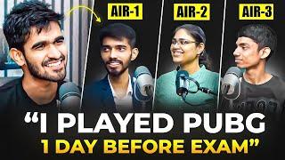 CA Final AIR 1, 2 & 3 Exclusive Interview | Ft. Shivam, Varsha & Ghilman | KwK #95