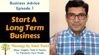 Startup Business Ideas | A simple formula to start a long term business.