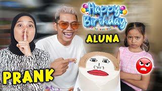 PRANK KASIH KUE JELEK DI HARI ULANG TAHUN ALUNA!! DIA KECEWA BANGET!!