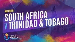 South Africa v Trinidad & Tobago | Match 6 | NWC2019