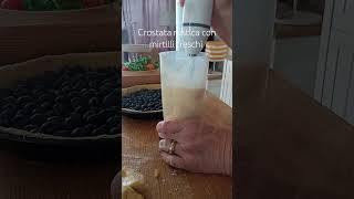 #crostata rustica con #mirtilli freschi #recipe #cooking
