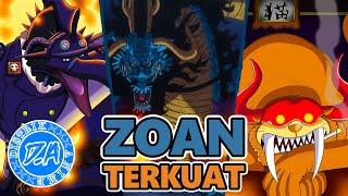 10 Buah Iblis/Devil Fruit Zoan Paling Kuat di One Piece [ Edisi Wano Arc ]