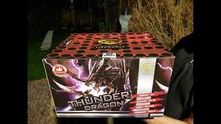 Gemstone Fireworks | Thunder Dragon Cake 62 Shots 1.3G Firework | 2022 | Middleton Fireworks | UK