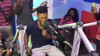 Inspiring: Fameye's Manager OgidiBrown Singing his own song on #showbizagenda