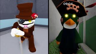 New Zack the Pirate vs Budgey Piggy Jumpscare - Roblox Piggy