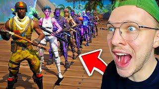 DÉFILÉ DE MODE spécial SKIN ULTRA RARE sur Fortnite ! (50.000€ de skins)