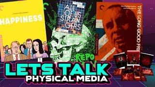 LETS TALK PHYSICAL MEDIA - Criterion September releases, THE TOP 10 4K's to get into physical media!
